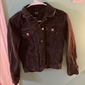 GAP Kids Black Denim Jacket